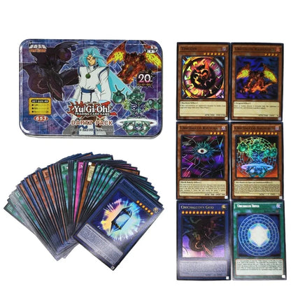 Yu-Gi-Oh! Kaiba Pack 3 Card Deck - English TCG Holographic Blue-Eyes White Dragon Cards with Tin Box