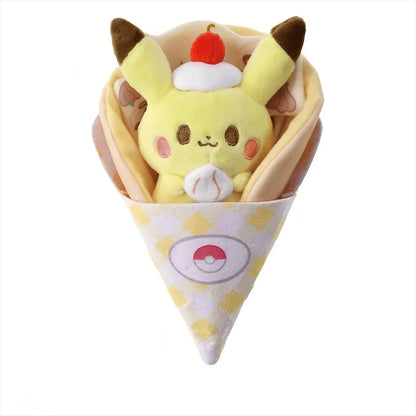 Pikachu & Piplup Plush Dolls - Cute Anime Stuffed Toy Figures for Birthday Gifts Festival Decor & Collectors