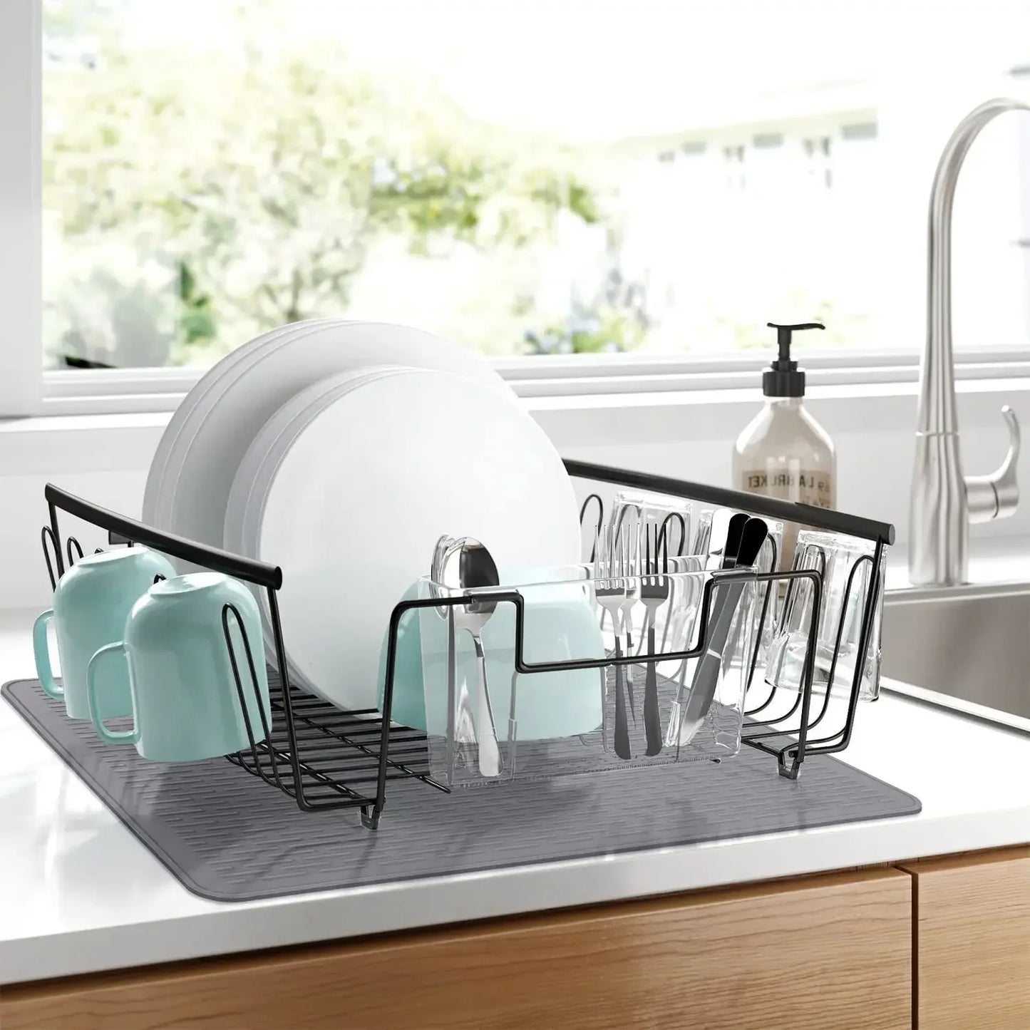 Large Silicone Stove Mat | Multifunctional Induction Stove Top Cover & Kitchen Drain Protector