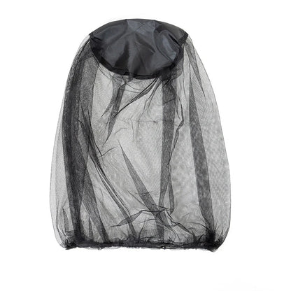 Outdoor Mosquito Net Hat - Breathable Head Face Mesh Cover for Fishing Travel & Camping