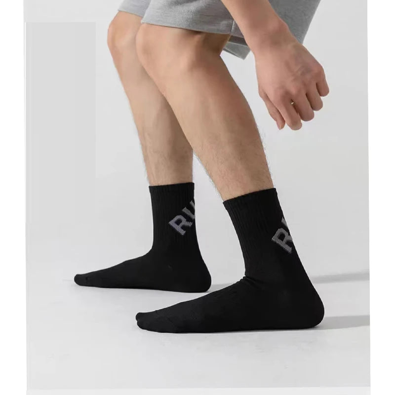 Running Compression Socks – Short Tube Athletic Sports Socks for Men & Women, Anti-Slip Cushion Marathon, Fitness & Basketball Performance Socks
