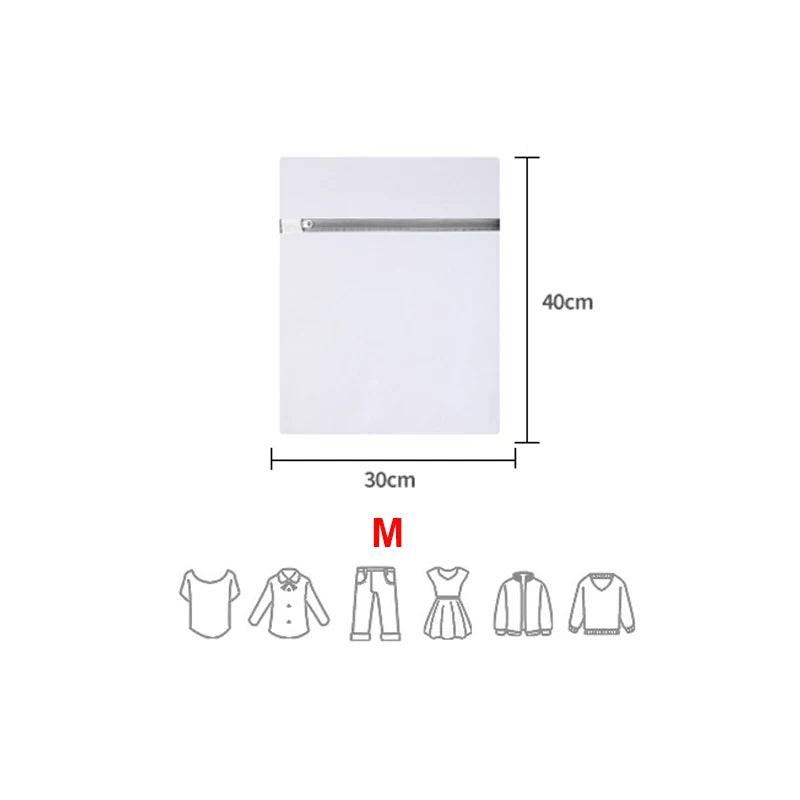Mesh Laundry Bags Set – 4PCS/1PC Coarse Net Wash Bags for Washing Machines, Bra & Clothing Protector