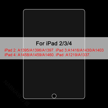 3-Pack Tempered Glass Screen Protector - Apple iPad 10th 9th 8th 7th Mini Air & Pro Series
