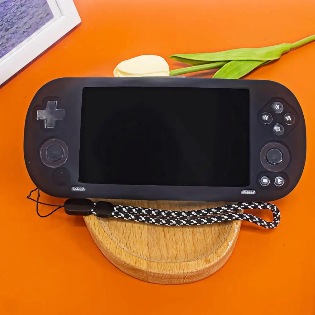 Trimui Smart Pro 5 Inch Game Console Silicone Case – Drop-Proof, Shockproof Protective Cover for Accessories