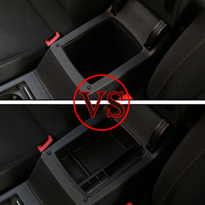 Car Central Armrest Storage Box – Tray Holder for Volkswagen VW Golf 7 Mk7 VII 5G GTI R (2013-2019), Organizer Accessories