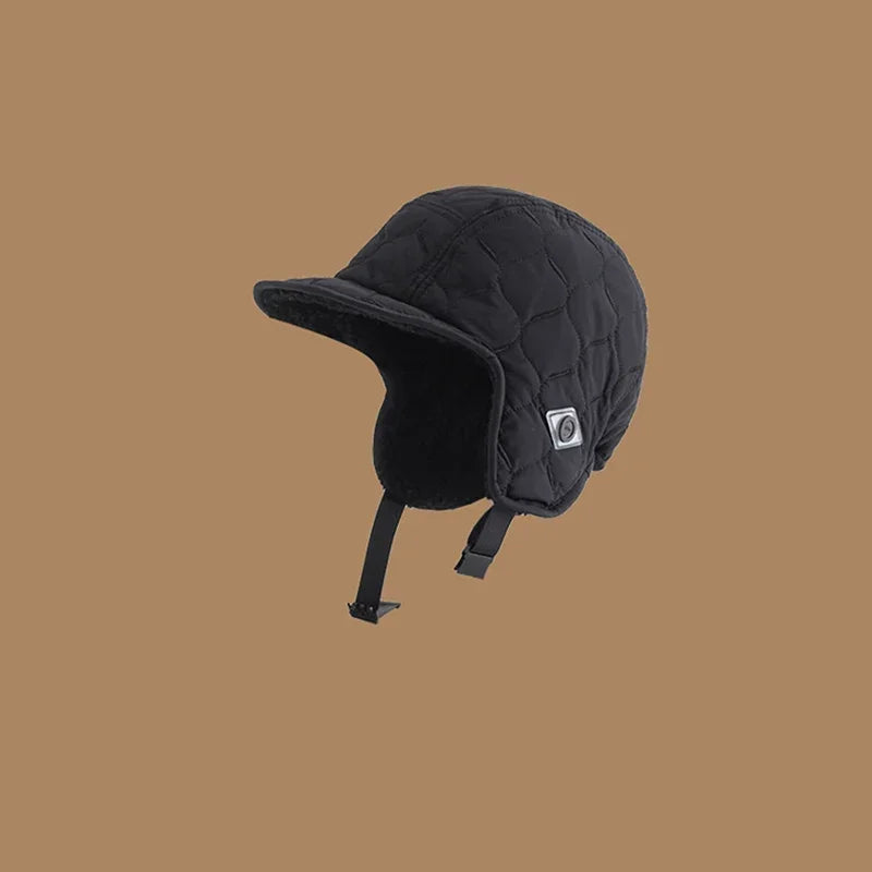 Unisex Winter Trapper Aviator Hat – Warm Waterproof Ski Bomber Cap with Earflaps & Reversible Design