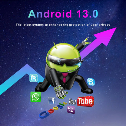 MAXA13 Android 13 8K Ultra HD Smart TV Box – 4GB+64GB WiFi6 Media Player for Netflix & YouTube