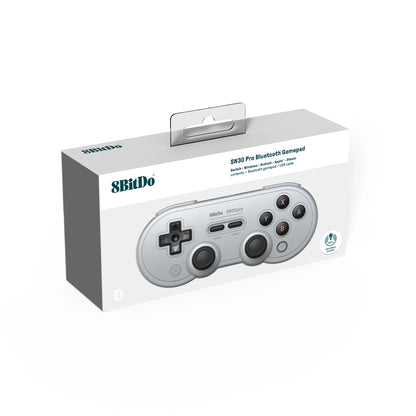 8BitDo SN30 Pro Wireless Game Controller – Bluetooth Gamepad for Nintendo Switch 2, Android, macOS, Steam & Raspberry Pi