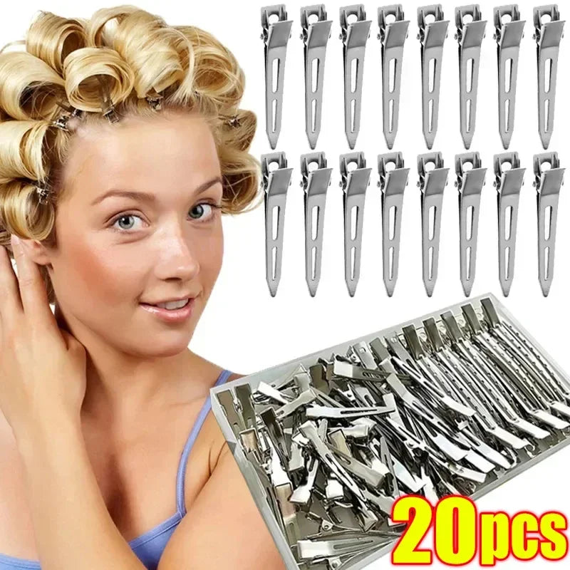 Professional Hair Sectioning Clips – Salon Styling Hairpins for Curling & Root Lift Hairdressing Tools