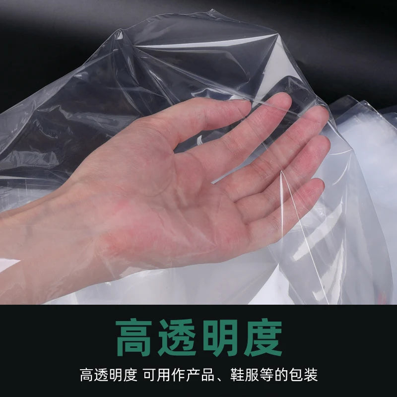 POF Heat Shrink Bags - Food Grade Moisture-Proof Sealing Film for Food, Books, Bottles, Shoes and Storage