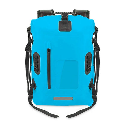 30L Waterproof Drift Bag – Swimming Backpack for River Trekking, Diving, Rafting, Canoeing & Kayaking, Wet/Dry PVC Camping Bag
