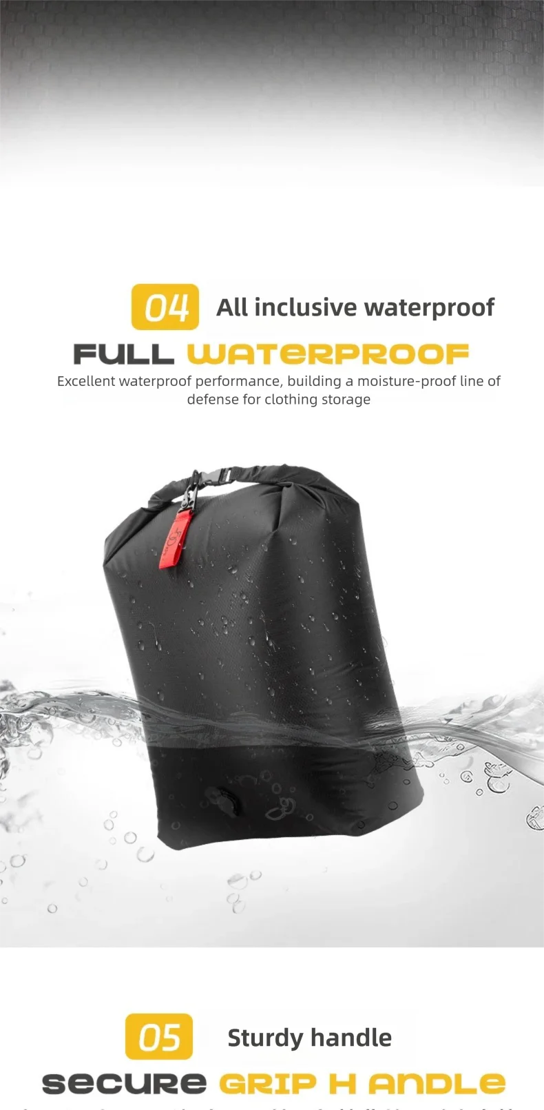 Vacuum Compression Storage Bag – Large Waterproof Luggage & Clothes Organizer for Travel
