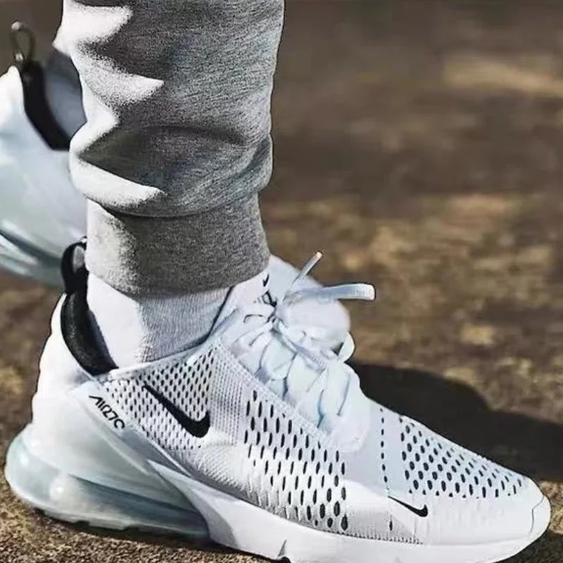 Nike White Air Max 270 – Original Low Top Casual Running Sneakers, Shock Absorbing & Anti-Slip for Men & Women