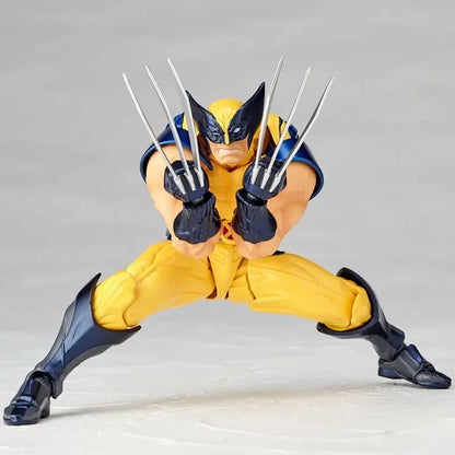 X-Men Yamaguchi Deadpool & Wolverine Action Figures – Movable Joint Statues & Christmas Gift Ornaments