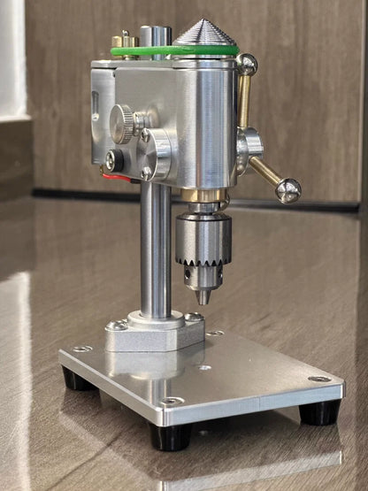 100-240V Mini Drilling Machine – Adjustable Pressure Precision Bench Drill for Mechanical, Decorative, Watch, and Model Crafts