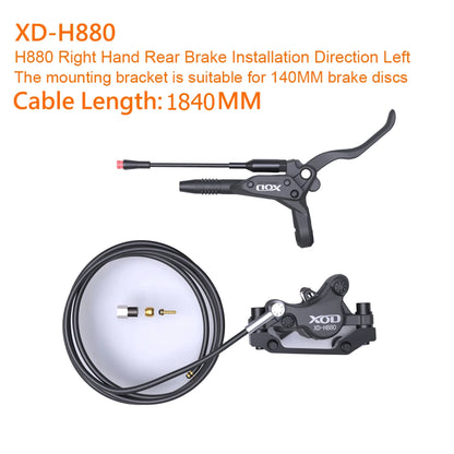 XOD H800/H880 Hydraulic Disc Brake - Hydraulic Oil Brake System for KUKIRIN G2 Master, G2 MAX and G2 Pro Electric Scooters