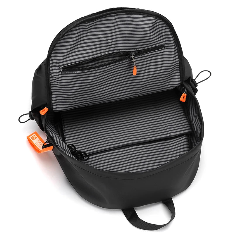 Luxury Men’s Backpack — High-Quality 15.6" Laptop Bag, Waterproof Travel & School Backpack, High-Capacity Fashion Bag