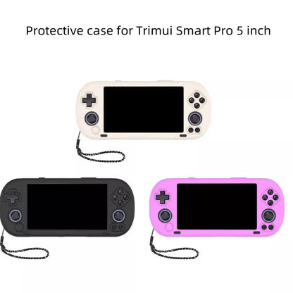 Trimui Smart Pro 5 Inch Game Console Silicone Case – Drop-Proof, Shockproof Protective Cover for Accessories