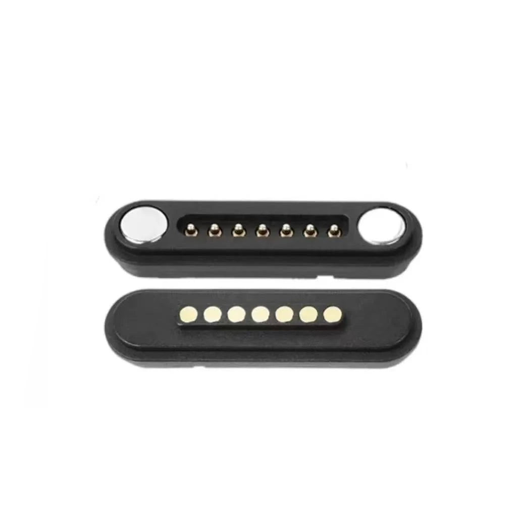 Magnetic Pogo Pin Connector - 2–14 Pin Spring-Loaded Contact Charging Dock, 2.8mm Pitch Plug