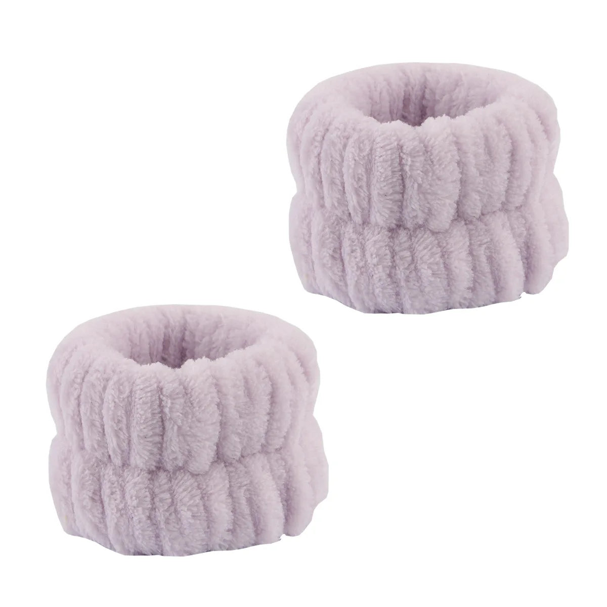 Sponge Spa Headband with Wristbands – Wide Padded Face Washing, Skin Care, Makeup Removal & Shower Headband for Women & Girls