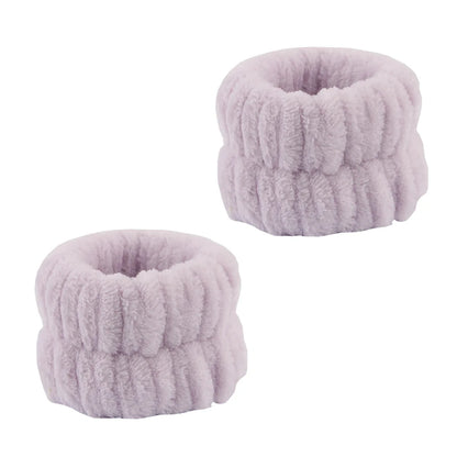 Sponge Spa Headband with Wristbands – Wide Padded Face Washing, Skin Care, Makeup Removal & Shower Headband for Women & Girls