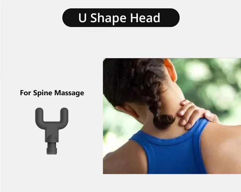 Phoenix A2 Deep Tissue Massage Gun — Muscle Relaxation & Pain Relief Therapy for Back, Legs & Feet