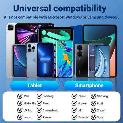 Universal Stylus Pen - Capacitive Touch for Android, iOS, iPad, Apple Pencil, Huawei, Xiaomi Phones, and Drawing
