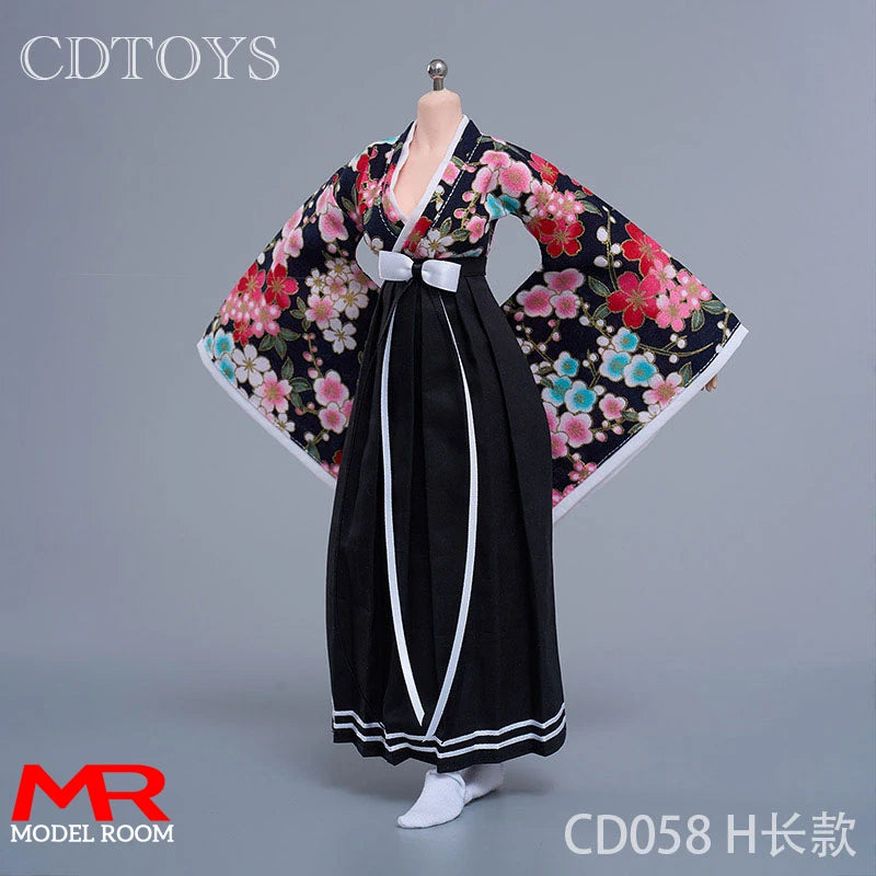 CDToys CD058 1/6 Scale Female Witch Kimono Costume – Doll Clothes for 12" Soldier Action Figures