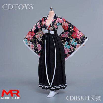 CDToys CD058 1/6 Scale Female Witch Kimono Costume – Doll Clothes for 12" Soldier Action Figures
