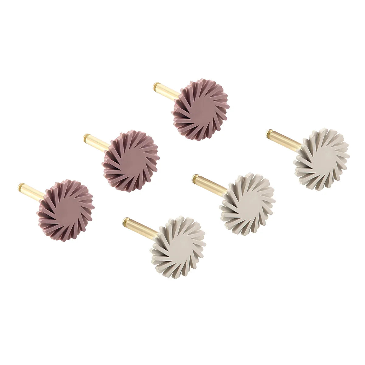 AZDENT Dental Composite Resin Polishing Disc Kit – Silicone & Diamond Wheel Burs, 2-Step Polishing