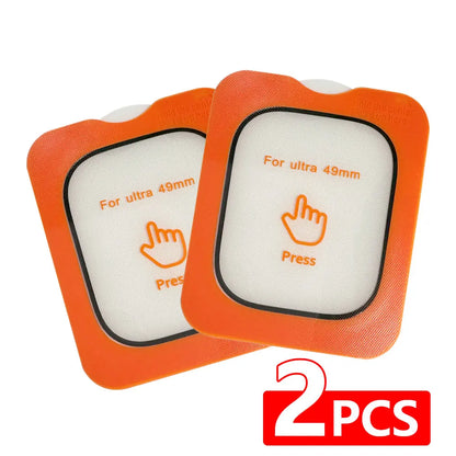 2pcs Privacy Tempered Glass Screen Protector for Apple Watch Ultra 49mm – HD Anti-Spy Film for Ultra 1/2