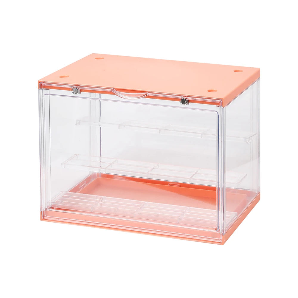 Blind Box Display Rack – Acrylic Bubble Mat Storage Cabinet, Dustproof Doll & Figurine Display Box