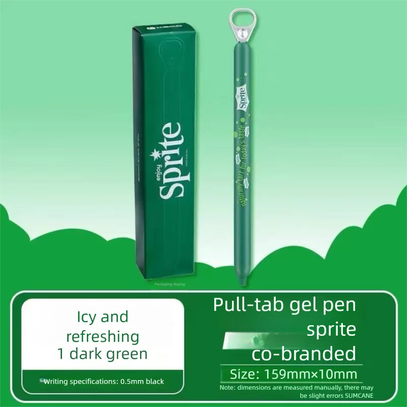 KACO Lingyue Pull-Tab Gel Pens - Multi-Color Quick-Dry Smooth Writing Stationery Collection
