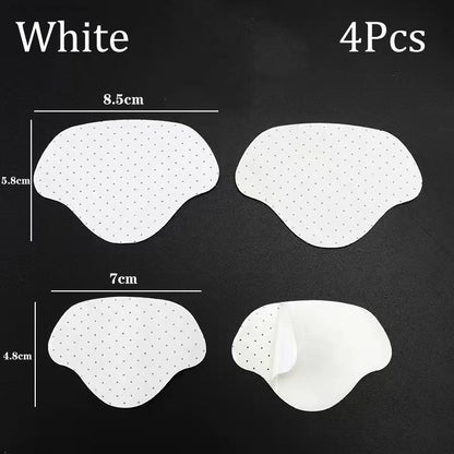 4pcs Heel Repair Patches – Breathable Shoe Hole Repair Stickers, Anti-Wear Heel Pads & Insoles Protector Inserts for Sneakers Foot Care