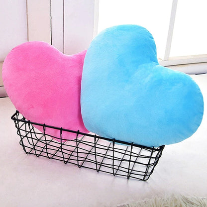 Cute Heart-Shaped Plush Pillow – Soft Sleeping Cushion for Living Room Decor, Valentine’s Day Gifts, Comfortable Sofa Pillow (15/20/30cm)