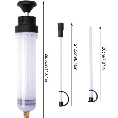 Professional Car Brake Fluid Oil Change Extractor - Syringe Pump, Fuel Dispenser, Vacuum Bleeder & Transfer Tools