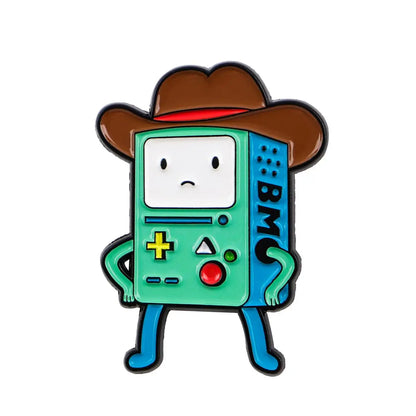 Cartoon Dog Enamel Pin - Cute Game Figure Brooch Lapel Badge for Coats, Clothing & Gifts