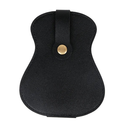 18-Slot Guitar Pick Storage Case – PU Leather Folding Durable Portable Plectrum Holder