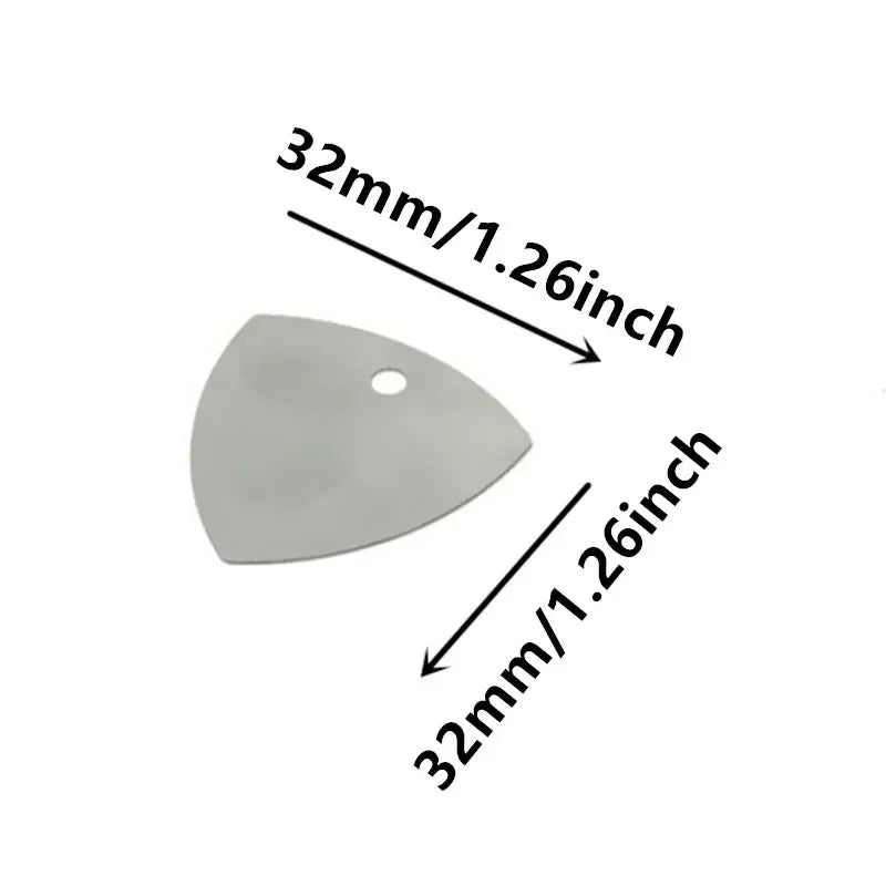 10/20/50PCS Metal Phone Opening Tools – Guitar Pick Pry Openers for iPhone, iPad, Tablet & PC Disassembly Repair Kit