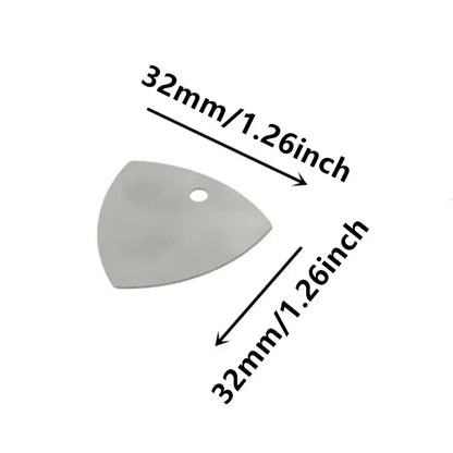 10/20/50PCS Metal Phone Opening Tools – Guitar Pick Pry Openers for iPhone, iPad, Tablet & PC Disassembly Repair Kit