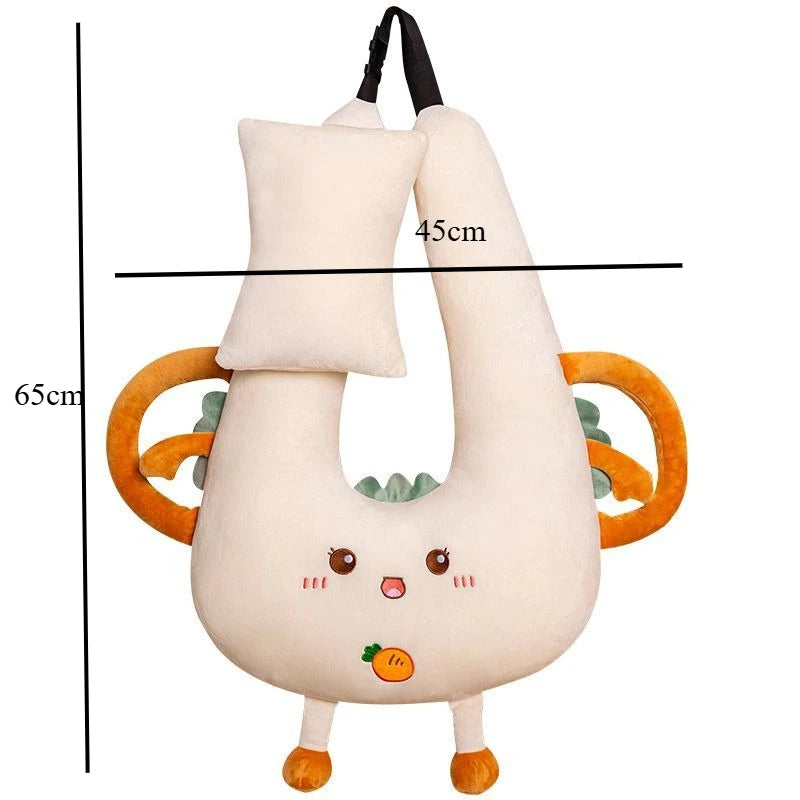 Children’s Car Neck Pillow – Comfortable Kawaii Headrest for Travel & Car Interior