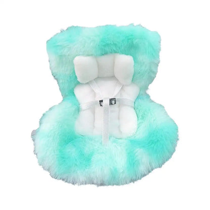 17cm Doll Seat Mini Sofa – Labubu Car Air Outlet Decoration & Doll Accessory Gift
