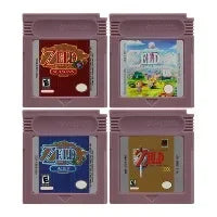 GBC Zelda Series 16-Bit Game Cartridge – Links Awakening, Oracle of Ages & Seasons for GBC/GBA Console