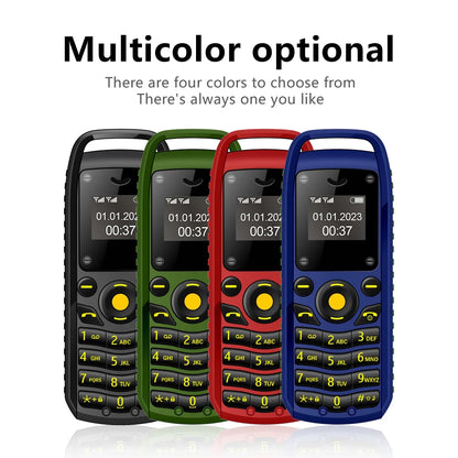 SERVO B25 Super Mini Mobile Phone – Dual SIM, Magic Voice, Bluetooth, Blacklist, Alarm Clock, 2G Feature Cellphone