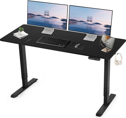 72 x 30 Inches Electric Standing Desk – Adjustable Height Stand-Up Workstation for Home or Office