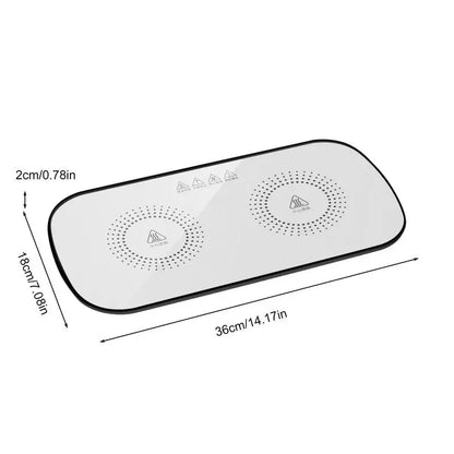 Smart Electric Warming Tray | Adjustable Temperature Control | Keeps Food Hot with Constant Warmer Plate | Heating Food Essential