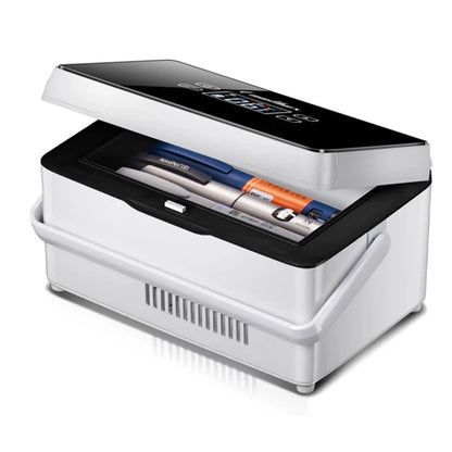 20400mAh Portable Insulin Refrigerator – USB Rechargeable Mini Cold Box with Bag for Medicine & Constant Temperature Storage