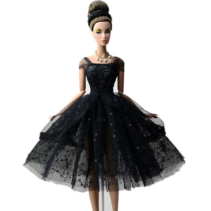 NK Princess Wedding Dress for 30CM Dolls – 1/6 Doll Clothes with Noble Skirt & 11.5" Doll Shoes, Perfect Gift