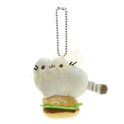 Pusheen Kawaii Cat Plush Toy - Cute Donut, Unicorn, Ice Cream, Pizza, and Cake Stuffed Animal for Gifts and Room Decor