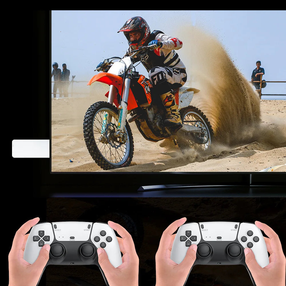 M15 Retro Game Console – 64GB, 20,000+ Games, 4K HD Output, Handheld Video Game Stick with 20+ Emulators for GBA, PS1, Arcade